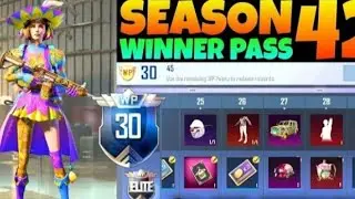 PUBG MOBILE LITE SEASON 43 WINNER PASS || 1TO 30 WP ALL REWARDS IS HERE 😱!