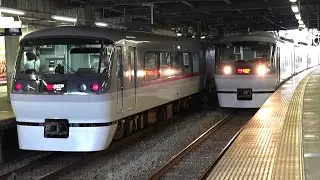西武新宿線10000系 「特急小江戸号」狭山市駅 上下線同時発着