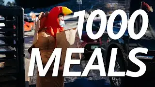 Sharing Thanksgiving dinner with our community