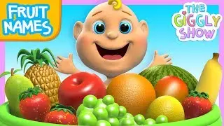 Learn Fruit Names for Kids - Fun 3D animation
