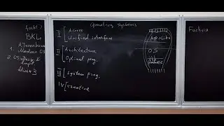 Operating Systems : The why