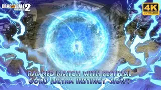 Ranked Match with Festival Goku Ultra Instinct Sign: Opponent Loses It After Crushing Defeat!