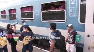 Imigranti pohrdají nabízenými potravinami a vodou