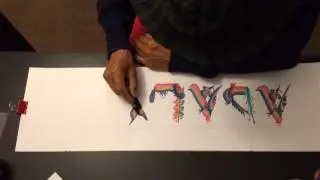 How to Draw Name Art Adaline