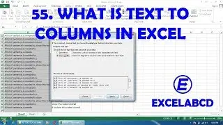 What is Text to Columns in Excel? | Excelabcd