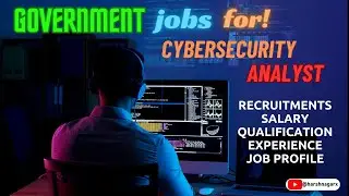 Government Jobs for Cyber Security Analyst or SOC Analyst in Indian Banks - Harsh Nagar
