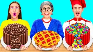 Eu vs Minha Vó No Desafio De Culinária | Deliciosos Truques de Cozinha por RaPaPa Challenge