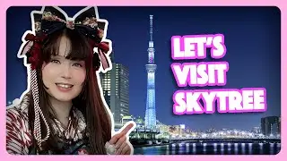 🗼 Visiting Tokyo's Most Famous Tree 🌳 | Tokyo Skytree Japan