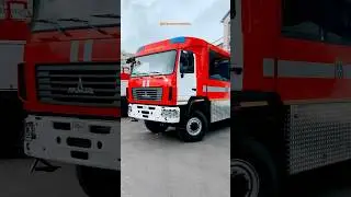 Russian fire truck