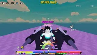 Doing my 225th Rebirth in Roblox Race Clicker