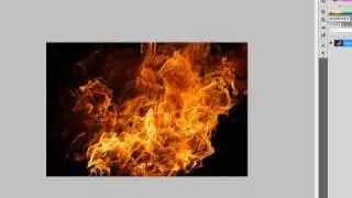 Tutorial Photoshop CS4 - Texto pegando fogo