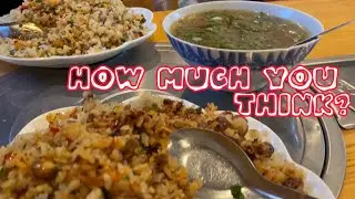 Cost in China: Beef Red Bean Fried Rice & Beef Broth!