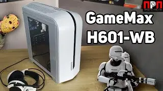 GameMax H601-WB. Spaceship DETECTED. Computer case review.