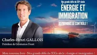 Mon nouveau livre - Nos grands défis du XXIe siècle : énergie et immigration !