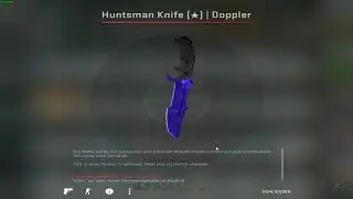 CS:GO - UNBOXED Huntsman Doppler SAPPHIRE!!