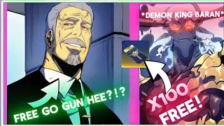 FREE GO GUNHEE & NEW CODES!! 100 FREE DRAW TICKETS!!! & NEW GAMEPLAY REVEAL [Solo Leveling: Arise]