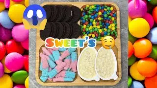 ASMR Filling Platter with Sweets | Oddly Satisfying