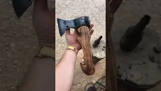 Мини топор ссср #wood #столяр #woodworking #axe #handmade #столярка #топор #forest