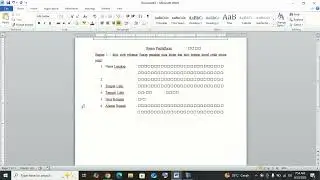 HOW TO QUICKLY ADD A CHECK COLUMN IN MICROSOFT WORD