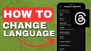 How to Change Language on Threads | Very Simple