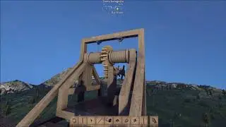 Elevator in Medieval Engineers using gear mod