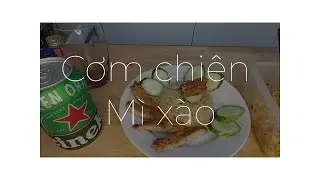 [12H] CƠM RANG TRỨNG & CHẢ CÁ & MỲ XÀO - MUKBANG / ASRM