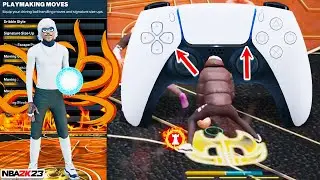 NBA 2K23 SMALL GUARD STANDSTILL DRIBBLE TUTORIAL! (HANDCAM) BEST DRIBBLE MOVES + COMP COMBOS