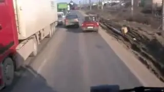 jazda tirem rumunia dzicz