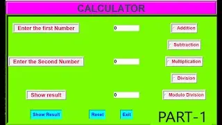 Simple Calculator in Tkinter Python || python gui projects using tkinter || 