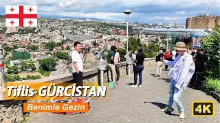 The Most Beautiful Spot in Tbilisi: Sololaki Hill and Unique Views 4K 2025