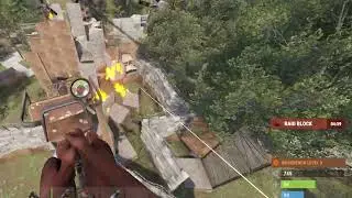 They rocket both sides of our base for 3 hours so we placed walls everywhere