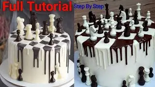 Chess Board Theme Customized Birthday Cake Birthday Chess Cake | Seller FactG