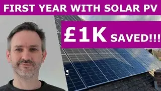 First year with Solar PV and Battery - £1,000 reduction in bills