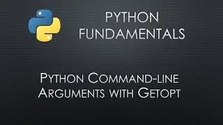 Python Fundamentals: Getopt