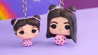 CONVERTI EN LLAVERO FUNKO POP A KIM Y KIMA LOAIZA 😱😌 
