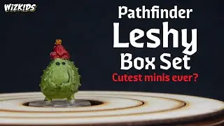 Reviewing @WizKidsOfficial Pathfinder Leshy Minis