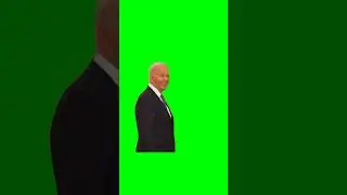 Green Screen Joe Biden Smiling Meme