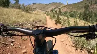 Last part of the trail called Rutabaga in Lair of Bear Trail System.   Mary Elges