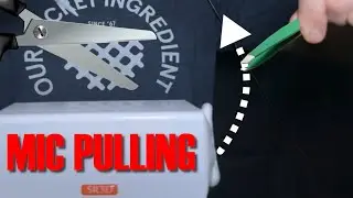 ASMR Invisible Mic Pulling (No Talking)
