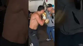 Teofimo Lopez working with Eddy Reynoso🔥 #teofimolopez #teofimo #canelo #boxing