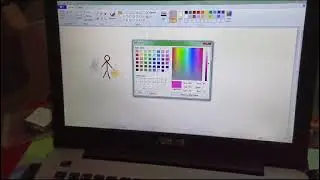 Bocil Bikin tembakan laser dari mata stickman. 