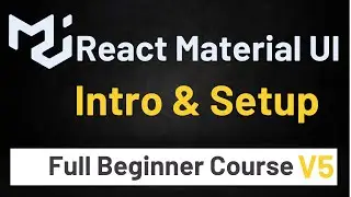 Material UI In React JS Tutorial #1 Introduction & Setup | Material UI V5 | Urdu/Hindi