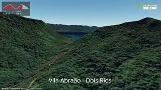 Vila Abraão - Dois Rios ∆ hiking trails ∆ 3d-trail.com/brazil/