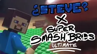 STEVE in Súper Smash Bros Ultimate!? (Mario bros vs Minecraft steve)