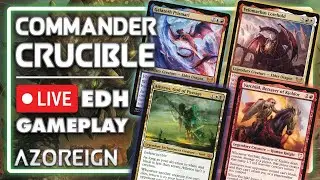 Commander Crucible | MTG EDH Magic: the Gathering | Galazeth vs Velomachus vs Athreos vs Varchild