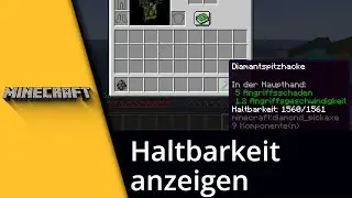 Minecraft Haltbarkeit anzeigen ✅ Tutorial