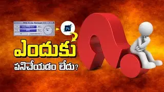 Why ANU Script is not working in Photoshop CC | Telugu Graphic Design Tricks.