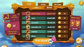 Top 1 | ANGRY BIRDS 2 - Mighty Eagle’s Bootcamp (AUG/1/2022)
