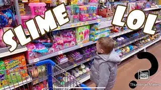 ВЫБИРАЕМ СЛАЙМ. LOL. НОВЫЕ ПОЛКИ ДЛЯ ИГРУШЕК.