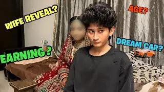 Finally WIFE REVEAL?👰‍♀️EARNING?💰NEW CAR?🏎️QnA 2025